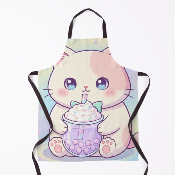 Item preview, boba cat classic tshirt and sticker designed and sold by anandsiva2703.