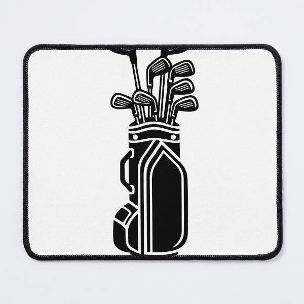 Item preview, Golf Clubs in Bag - Silhouette designed and sold by varshitha2024.