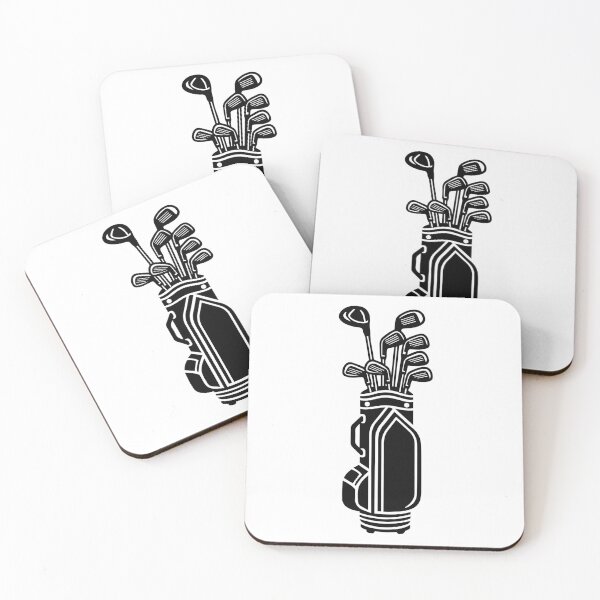 Item preview, Golf Clubs in Bag - Silhouette designed and sold by varshitha2024.