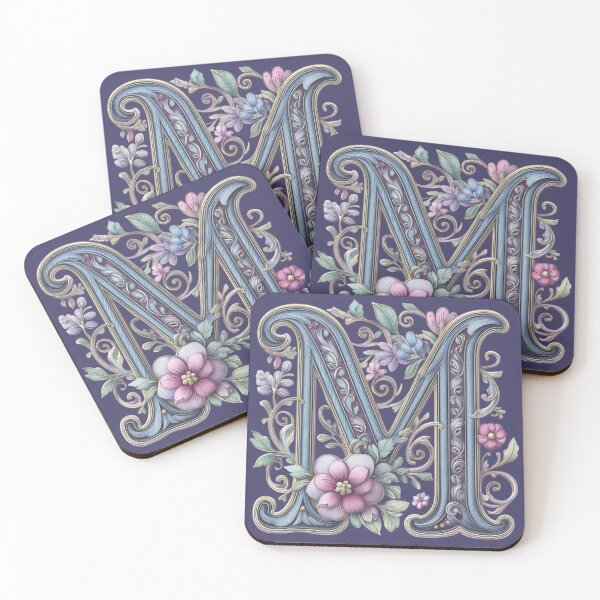 Item preview, Belle Epoque Monogram M designed and sold by Boddicca.