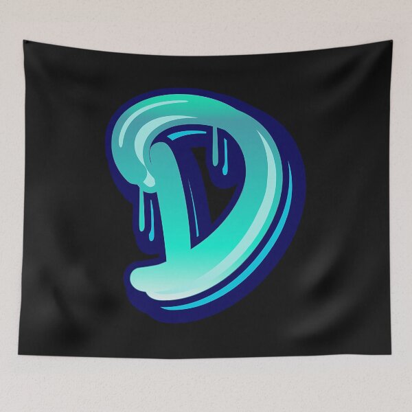 Item preview, Alphabet D Graffiti Letters Letter D Capital Letter D Graffiti Alphabet D designed and sold by FaniKimble.
