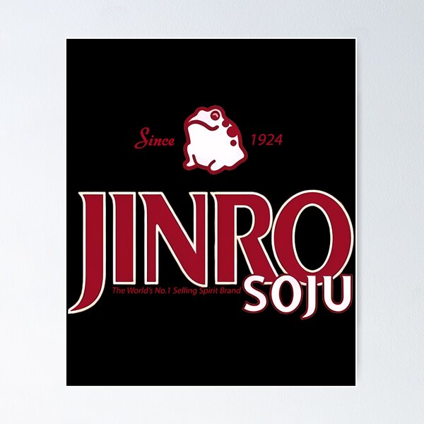 Item preview, Korean Famous Beverage Jinro Soju Logo designed and sold by CLOSEFOOR.