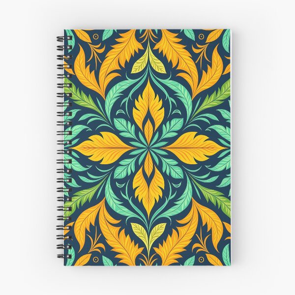 Item preview, Colorful, Flowers & Leaves, Abstract Artistic Stylize, Symmetrical Repeated Texture Pattern (image size 8320x12480) designed and sold by Digital-Davinci.