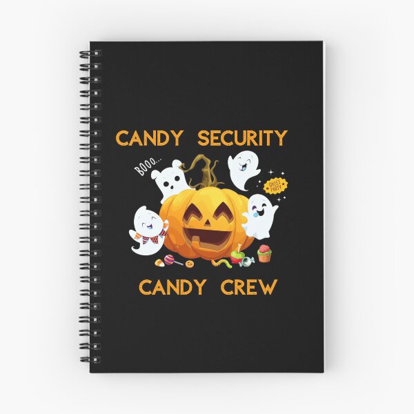 Item preview, Cute Candy Security Candy Crew | Funny Halloween Ghosts & Trick or Treat Design designed and sold by luckyhue.