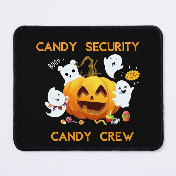 Item preview, Cute Candy Security Candy Crew | Funny Halloween Ghosts & Trick or Treat Design designed and sold by luckyhue.