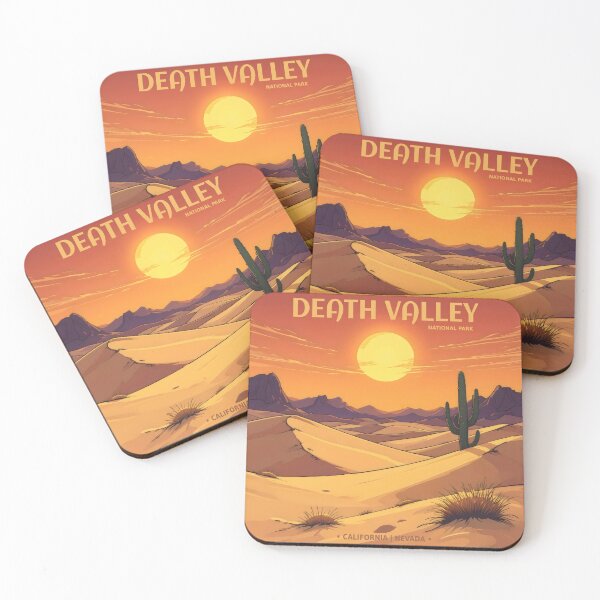 Item preview, Death Valley California Nevada Sticker Design designed and sold by wildexperience.