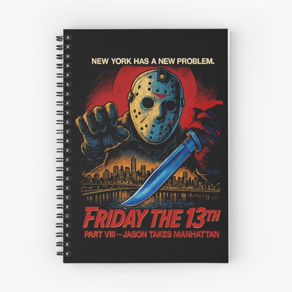 Artikelvorschau, Jason Takes Manhattan – Freitag der 13. Teil VIII Nyc Horror Tee entworfen und verkauft von Minecrafttt34.