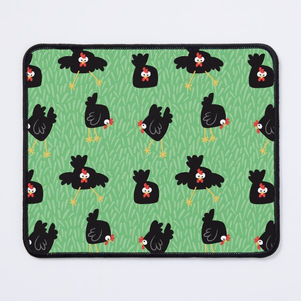 Item preview, Black Chickens on the Grass designed and sold by Studio Moo Designs.