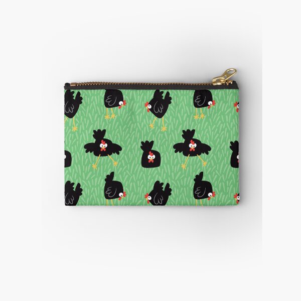 Item preview, Black Chickens on the Grass designed and sold by Studio Moo Designs.