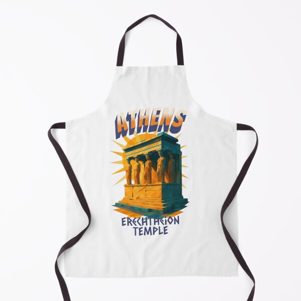 Item preview, ATHENS - Erechtheion Temple – Urban Retro Dreams designed and sold by Earth Celebration Designs.