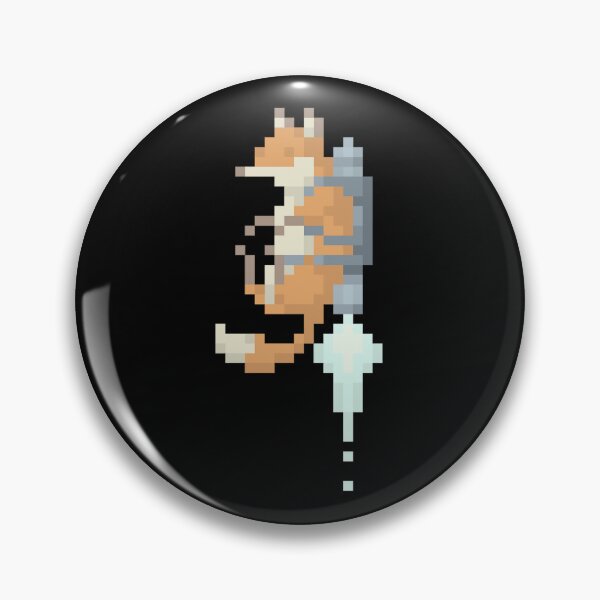 Item preview, Fox Jetpack Pixel Art designed and sold by TonyJo1.