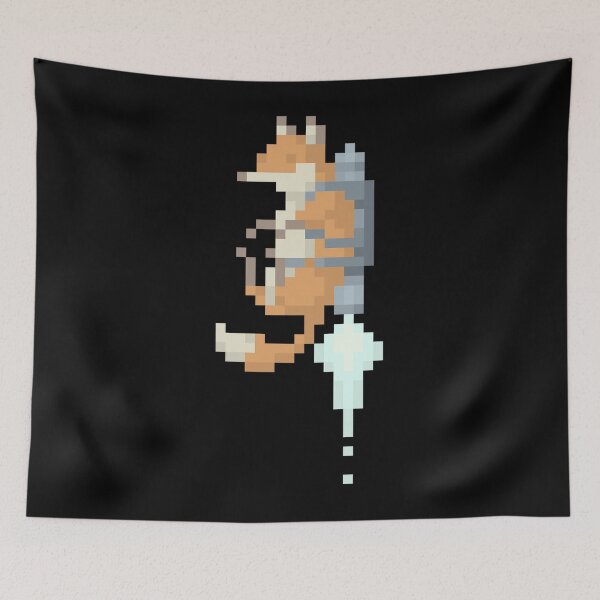 Item preview, Fox Jetpack Pixel Art designed and sold by TonyJo1.