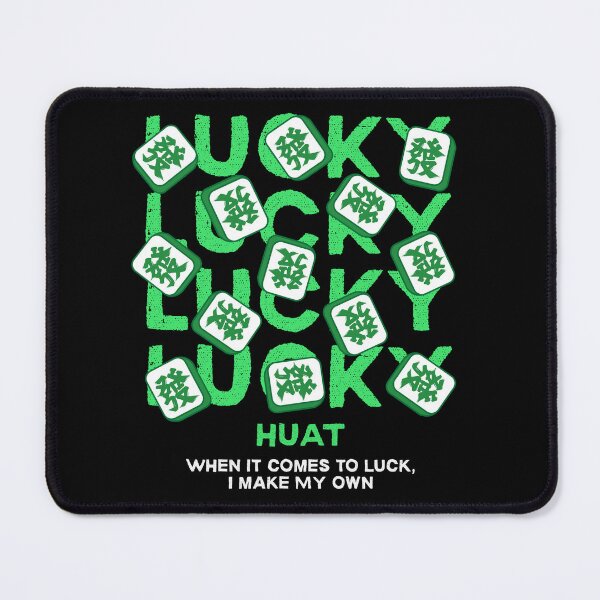 Item preview, Lucky Mahjong Tiles - When It Comes to Luck, I Make My Own. designed and sold by The magic Yellow bus.