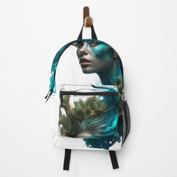 Item preview, Mystical Water Goddess – Fantasy Ocean Spirit Artwork | Amphitrite designed and sold by Mido-artister.
