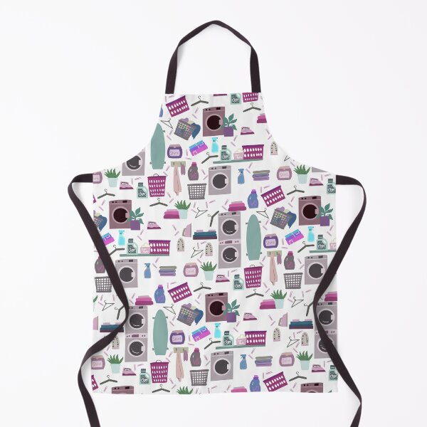 Item preview, Laundry Day Pattern – Cute Home Chores Illustration designed and sold by summerspirit.