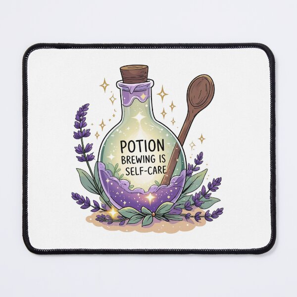Item preview, Potion Brewing is Self-Care designed and sold by marshmelephant.