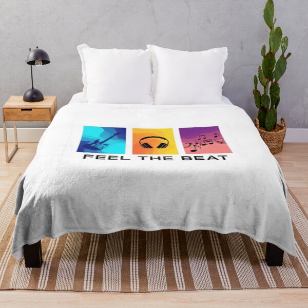 Item preview, Feel the Beat – Music Lover Graphic Tee designed and sold by Happyfreedom.