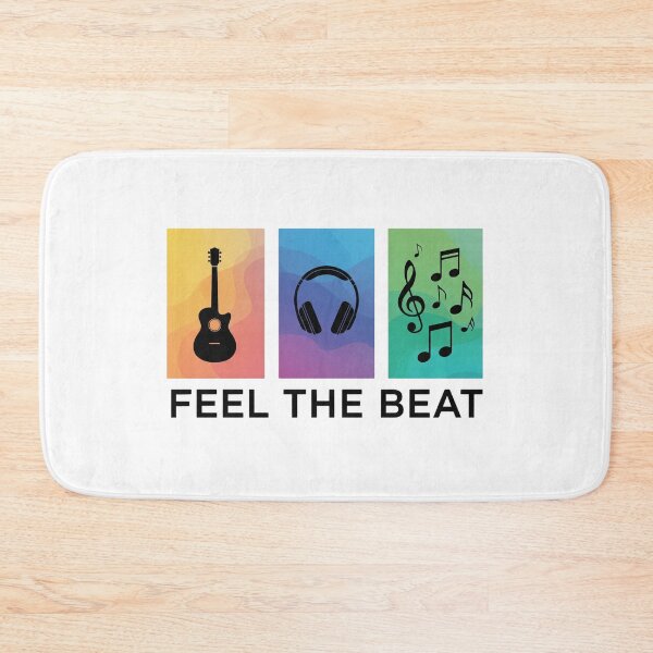 Item preview, Feel the Beat – Music Lover Graphic Tee designed and sold by Happyfreedom.