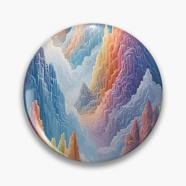 Item preview, Attractive Mountain Resin Art Design designed and sold by TheCozyFrame.