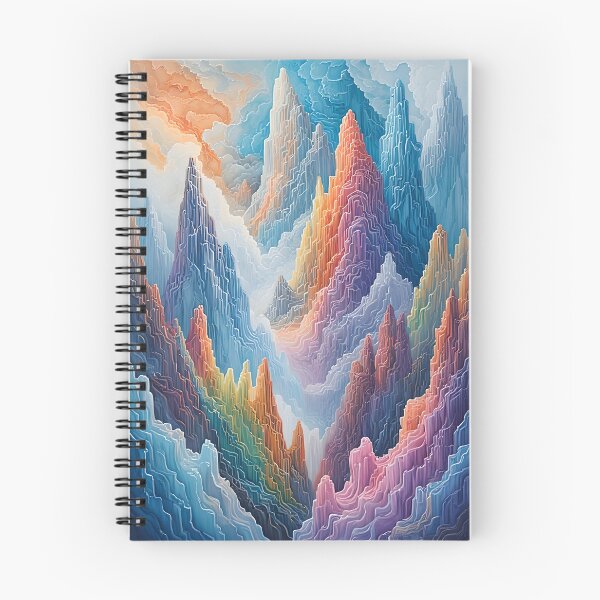 Item preview, Attractive Mountain Resin Art Design designed and sold by TheCozyFrame.