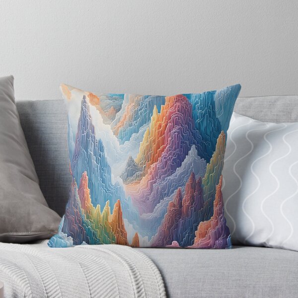 Item preview, Attractive Mountain Resin Art Design designed and sold by TheCozyFrame.