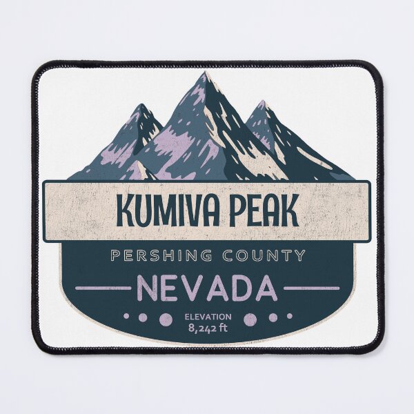 Item preview, Kumiva Peak, Pershing County, Nevada, Mountain Design designed and sold by Wanderful-roads.