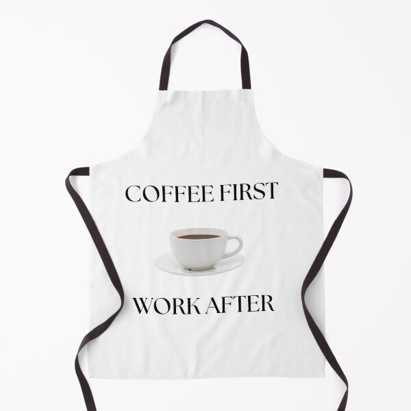 Item preview, Coffee First, Work Later designed and sold by Uceepeace.