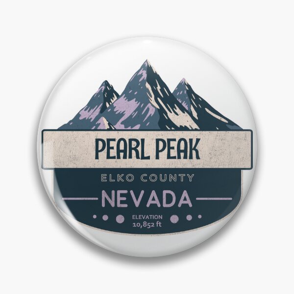Item preview, Pearl Peak, Elko County, Nevada, Mountain Design designed and sold by Wanderful-roads.