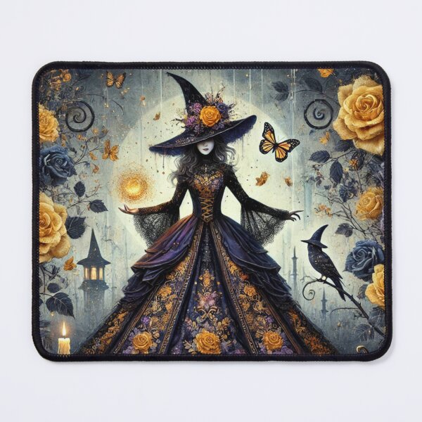 Item preview, Marigolda, the Golden Rose Witch designed and sold by Dream Bloom Gallery.