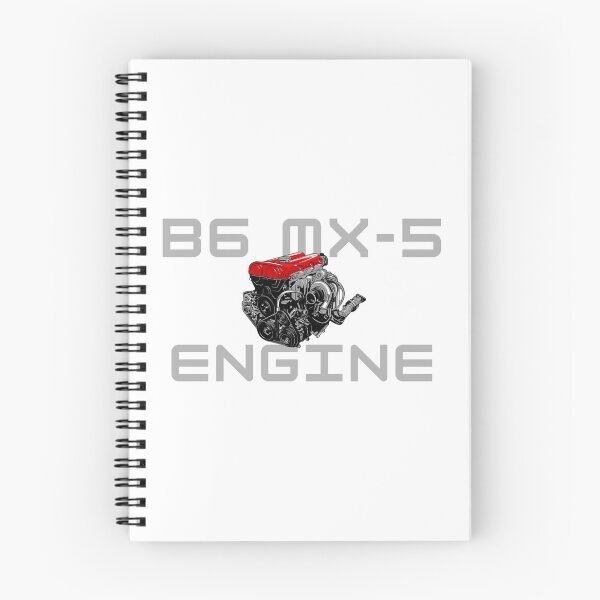 Item preview, Mazda MX-5 Miata B6 Engine Illustration JDM Turbo Motor designed and sold by thundergearshop.