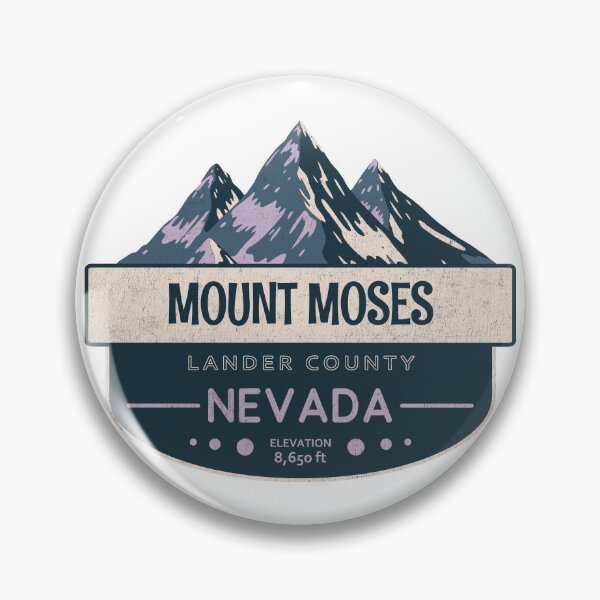 Item preview, Mount Moses, Lander County, Nevada, Mountain Design designed and sold by Wanderful-roads.