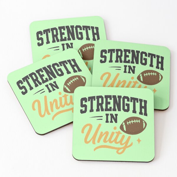 Item preview, Strength in Unity – Inspiring Teamwork Typography Design designed and sold by ArthUpscale.