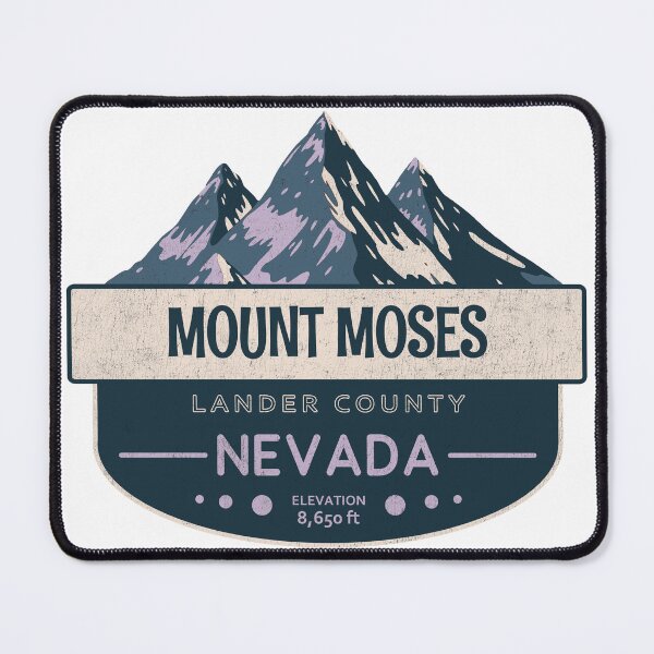 Item preview, Mount Moses, Lander County, Nevada, Mountain Design designed and sold by Wanderful-roads.