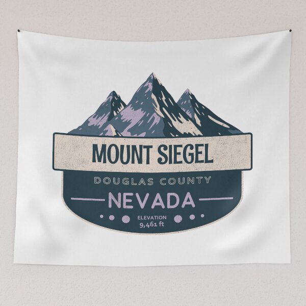Artikelvorschau, Mount Siegel, Douglas County, Nevada, Bergdesign entworfen und verkauft von Wanderful-roads.
