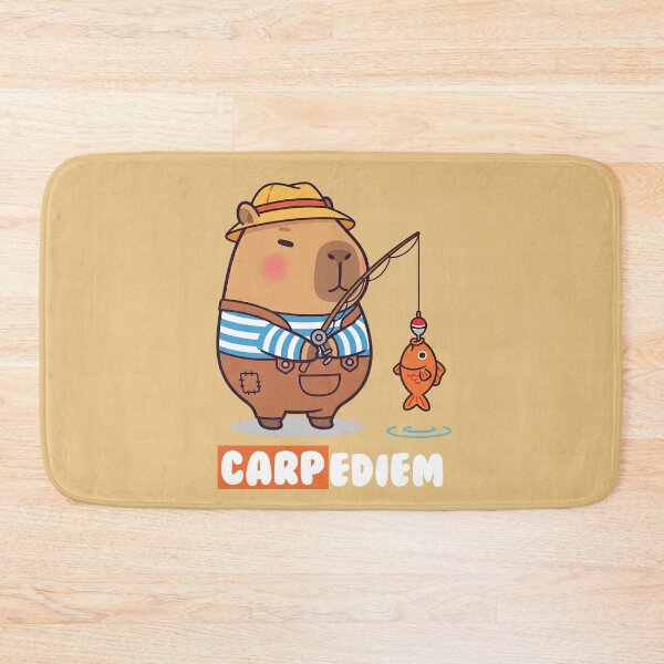 Item preview, Carpediem - Capybara Caught A Carp designed and sold by The magic  Yellow bus.