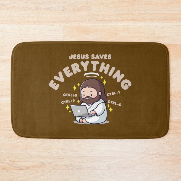 Item preview, Ctrl +S - Jesus Saves Everything designed and sold by The magic  Yellow bus.