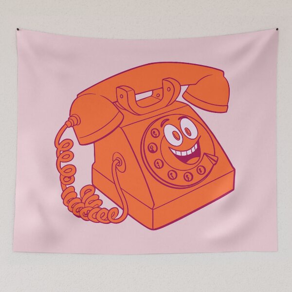 Item preview, Vintage Telephone designed and sold by Banana Split Collective.