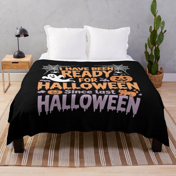 Item preview, I Have Been Ready Since Last Halloween Spooky Pumpkin Ghost designed and sold by BiellaSar.