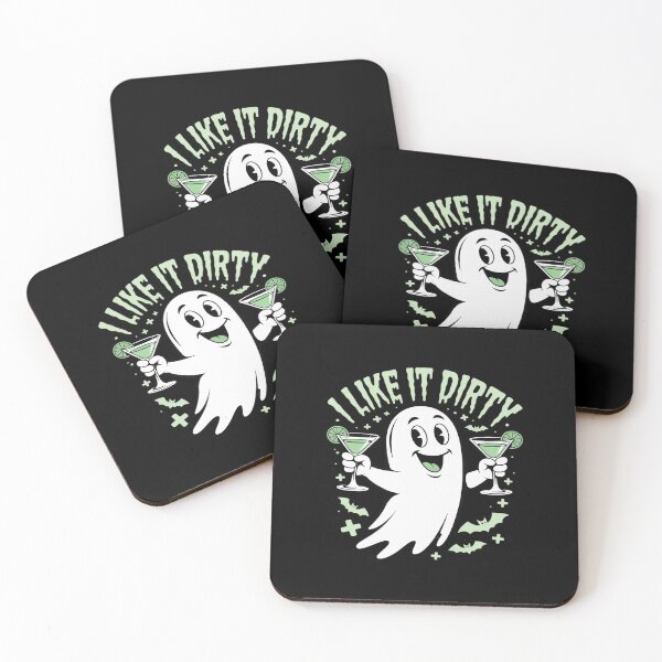 Item preview, I Like It Dirty Halloween Dirty Martini Ghost designed and sold by BiellaSar.