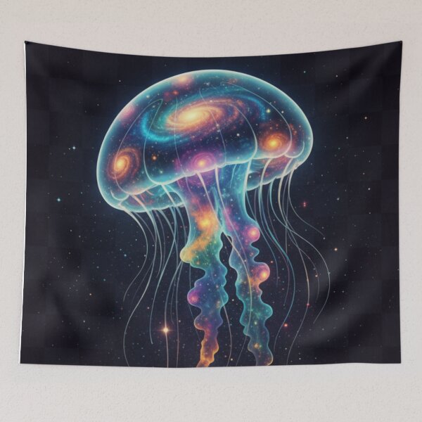 Item preview, spacecore jellyfish classic tshirt designed and sold by anandsiva2703.
