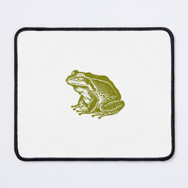 Item preview, Olive Green Bullfrog Silhouette Design designed and sold by JollyCritters.