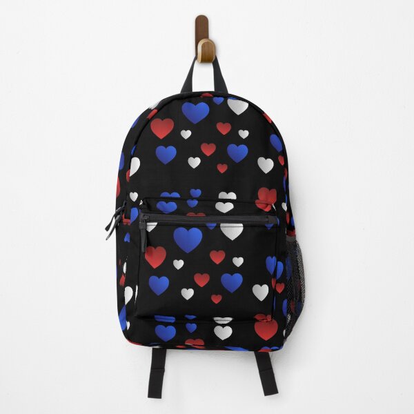 Item preview, Red white and blue hearts designed and sold by Minimalismat.
