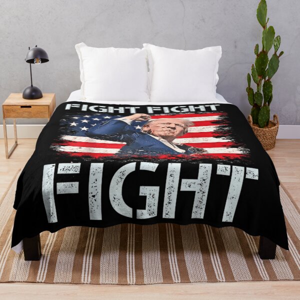 Item preview, Trump Fight Fight Fight Trump Signals To Americans To Fight designed and sold by mariannilda70.