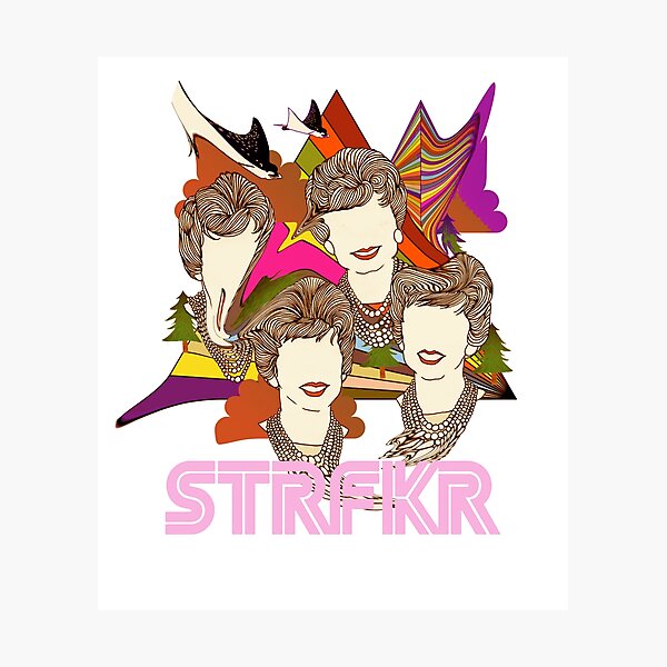 Self titled Album Debut fan made tour shirt Photographic Print