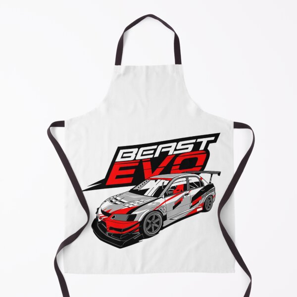 Item preview, Beast Evo Mitsubishi Lancer Evolution JDM Racing Car Graphic designed and sold by thundergearshop.