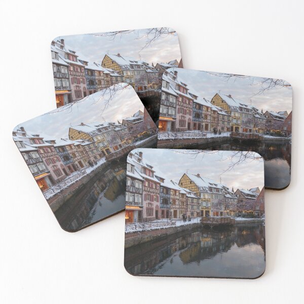 Item preview, Little Venice in Colmar in winter designed and sold by pietrofoto.