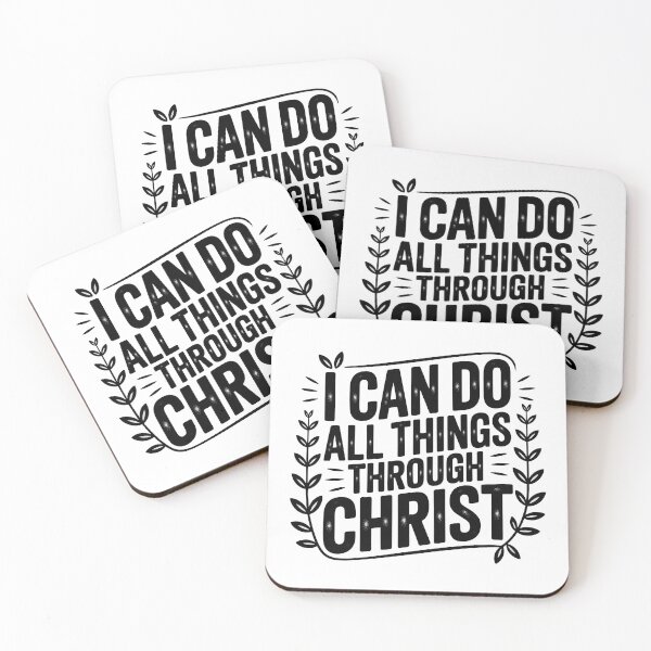 Item preview, I Can Do All Things Through Christ designed and sold by graphic-genie.