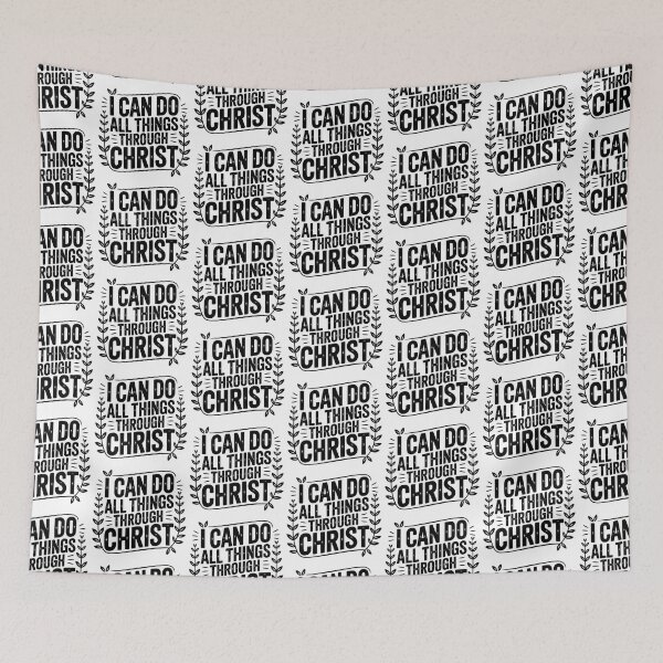 Item preview, I Can Do All Things Through Christ designed and sold by graphic-genie.
