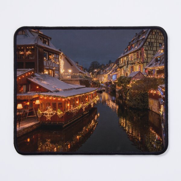 Item preview, Little Venice in Colmar in winter designed and sold by pietrofoto.