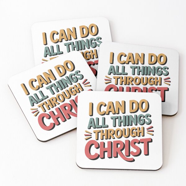 Item preview, I Can Do All Things Through Christ designed and sold by graphic-genie.